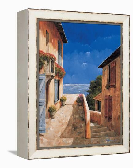 Villa By the Sea-Gilles Archambault-Framed Stretched Canvas