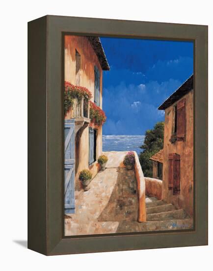 Villa By the Sea-Gilles Archambault-Framed Stretched Canvas