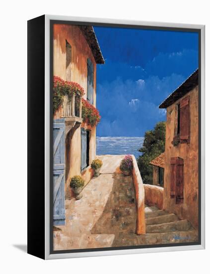 Villa By the Sea-Gilles Archambault-Framed Stretched Canvas