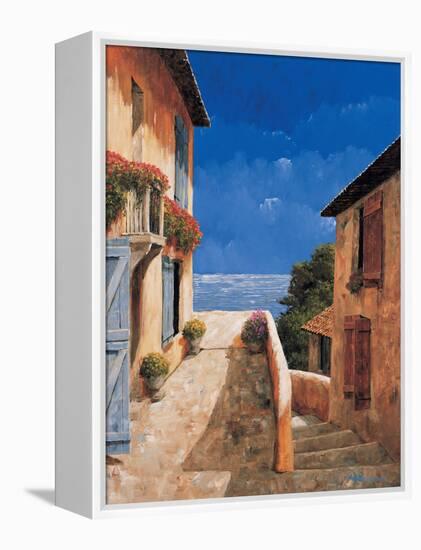 Villa By the Sea-Gilles Archambault-Framed Stretched Canvas