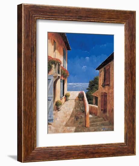 Villa By the Sea-Gilles Archambault-Framed Premium Giclee Print