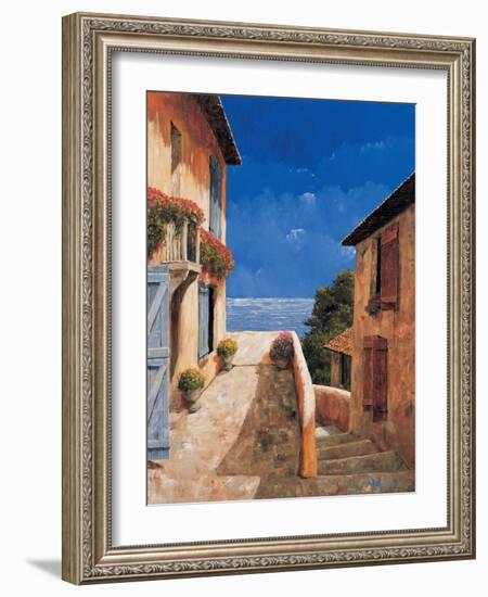 Villa By the Sea-Gilles Archambault-Framed Art Print