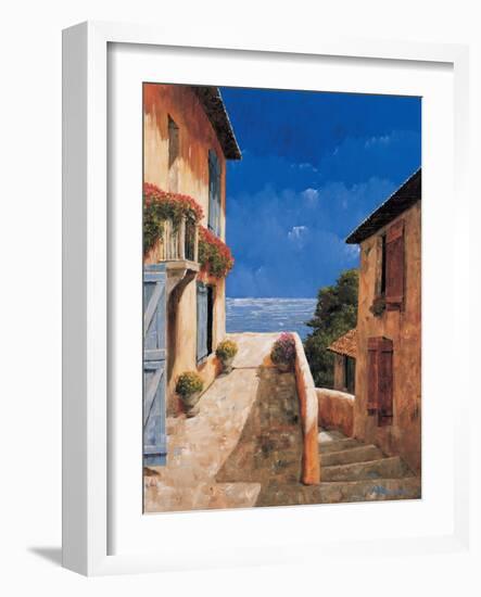 Villa By the Sea-Gilles Archambault-Framed Art Print