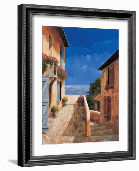 Villa By the Sea-Gilles Archambault-Framed Art Print