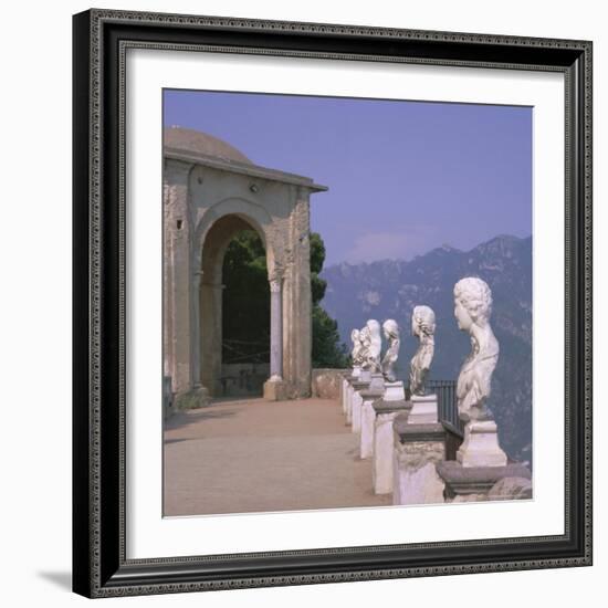 Villa Cimbrone, Ravello, Costiera Amalfitana (Amalfi Coast), Campania, Italy-Roy Rainford-Framed Photographic Print