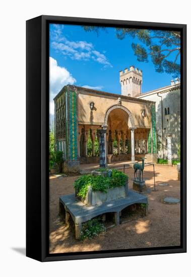 Villa Cimbrone, Ravello, Costiera Amalfitana, UNESCO World Heritage Site, Campania, Italy, Europe-Neil Farrin-Framed Premier Image Canvas