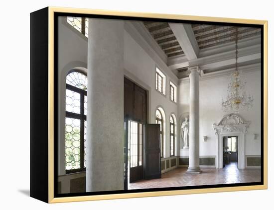 Villa Cornaro-Andrea di Pietro (Palladio)-Framed Premier Image Canvas