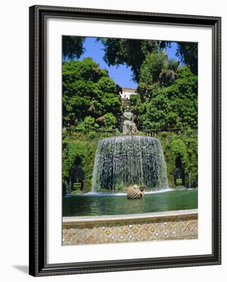 Villa d'Este, Tivoli, Lazio, Italy-Bruno Morandi-Framed Photographic Print