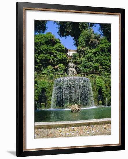 Villa d'Este, Tivoli, Lazio, Italy-Bruno Morandi-Framed Photographic Print