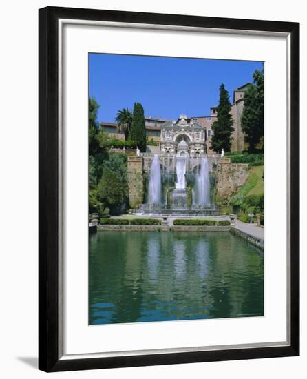 Villa d'Este, Tivoli, Lazio, Italy-Bruno Morandi-Framed Photographic Print