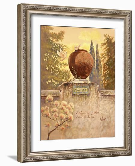 Villa D'este-Judy Mastrangelo-Framed Giclee Print