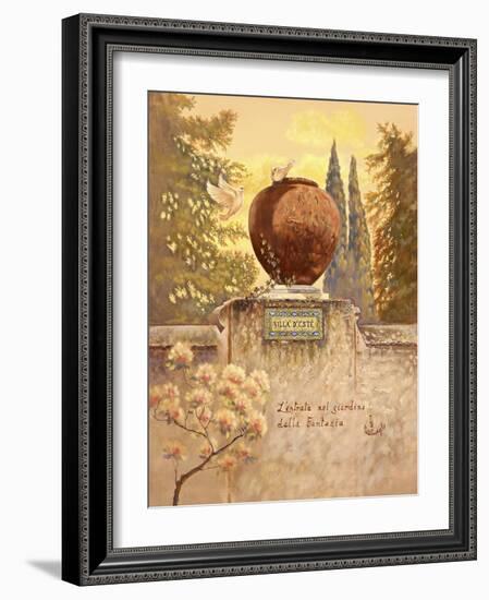 Villa D'este-Judy Mastrangelo-Framed Giclee Print