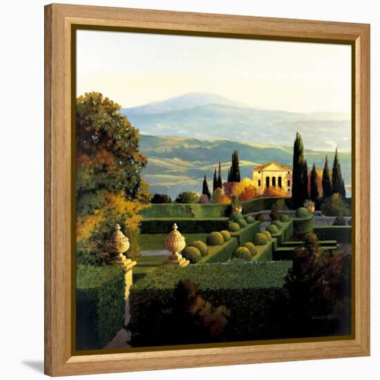 Villa D'Orcia-Max Hayslette-Framed Premier Image Canvas