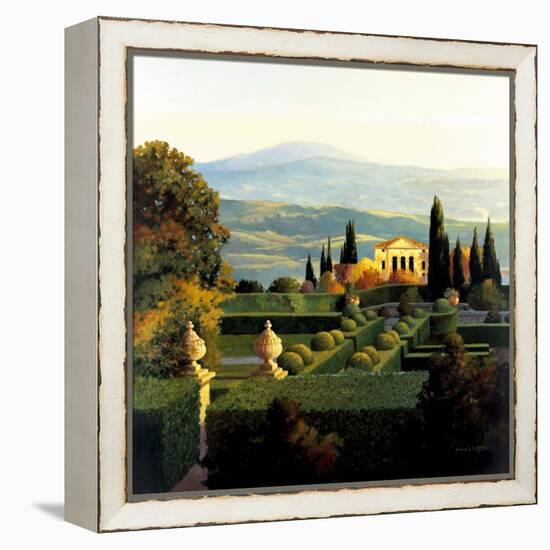 Villa D'Orcia-Max Hayslette-Framed Premier Image Canvas