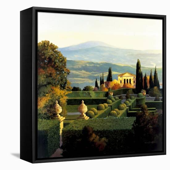 Villa D'Orcia-Max Hayslette-Framed Premier Image Canvas