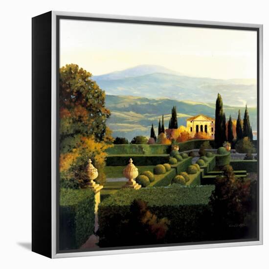 Villa D'Orcia-Max Hayslette-Framed Premier Image Canvas