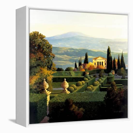 Villa D'Orcia-Max Hayslette-Framed Premier Image Canvas