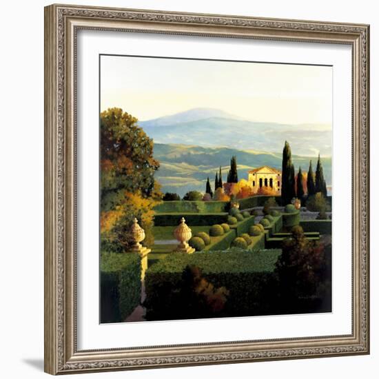 Villa D'Orcia-Max Hayslette-Framed Giclee Print