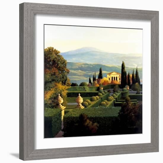 Villa D'Orcia-Max Hayslette-Framed Giclee Print