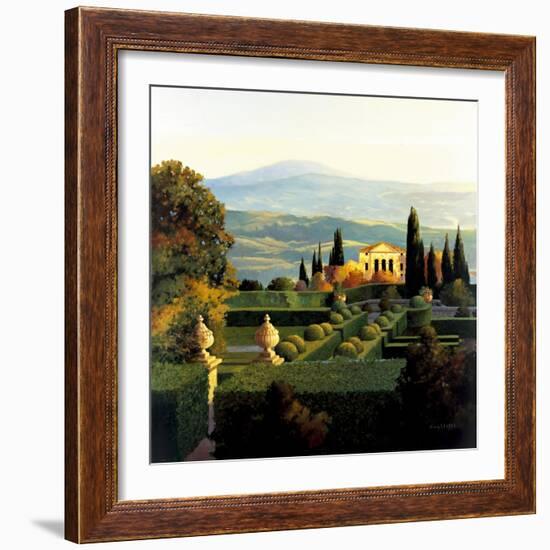 Villa D'Orcia-Max Hayslette-Framed Giclee Print