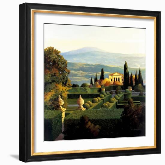 Villa D'Orcia-Max Hayslette-Framed Giclee Print