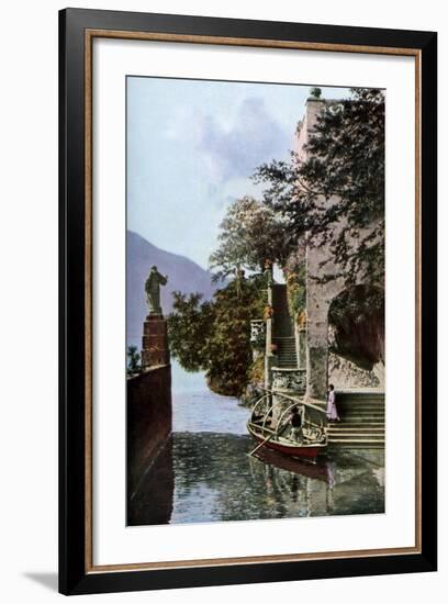 Villa Del Balbianello, Lenno, Lake Como, Italy, C1930S-Donald Mcleish-Framed Giclee Print