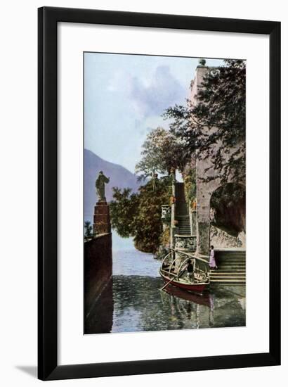 Villa Del Balbianello, Lenno, Lake Como, Italy, C1930S-Donald Mcleish-Framed Giclee Print