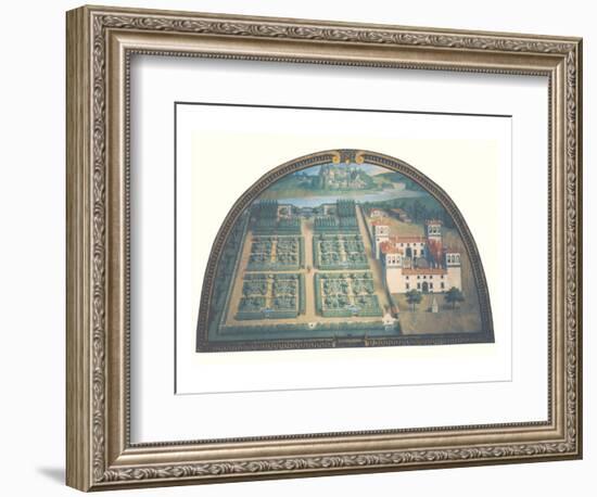 Villa dell'Ambrogiana-Giusto Utens-Framed Premium Giclee Print