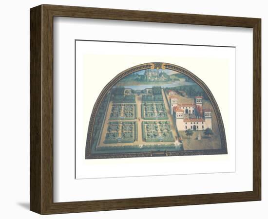 Villa dell'Ambrogiana-Giusto Utens-Framed Premium Giclee Print