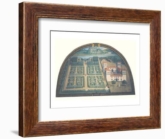 Villa dell'Ambrogiana-Giusto Utens-Framed Premium Giclee Print