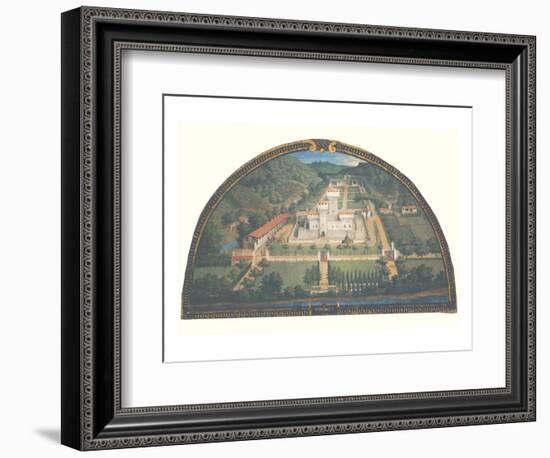 Villa di Cafaggiolo-Giusto Utens-Framed Premium Giclee Print