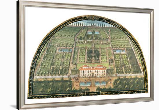 Villa di Castello-G Van Utens-Framed Art Print