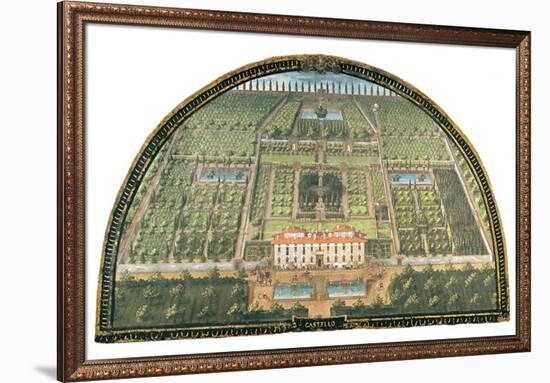 Villa di Castello-G Van Utens-Framed Art Print