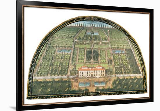 Villa di Castello-G Van Utens-Framed Art Print