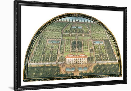 Villa di Castello-G Van Utens-Framed Art Print