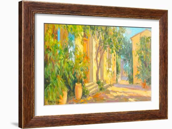 Villa Entrance-Allayn Stevens-Framed Art Print