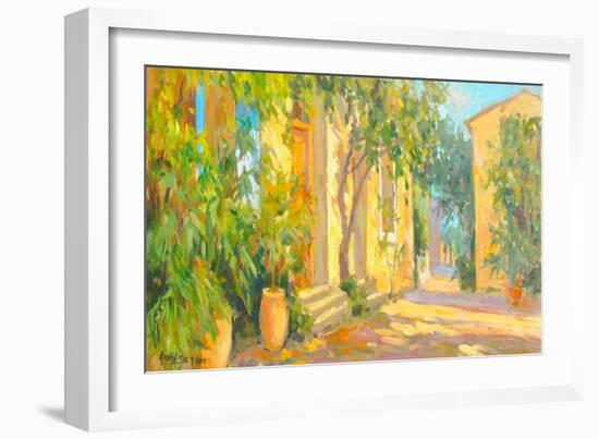 Villa Entrance-Allayn Stevens-Framed Art Print