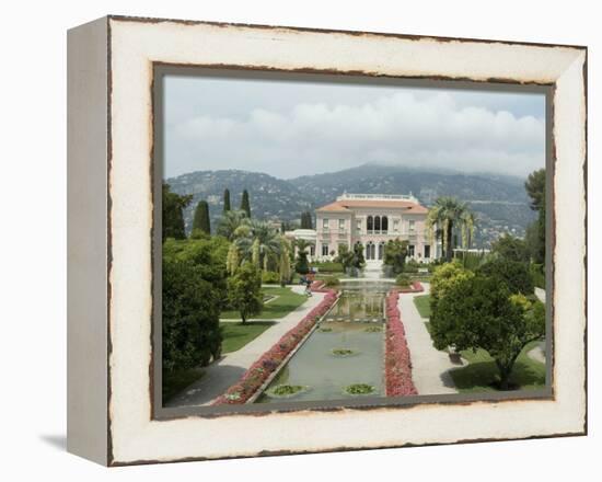 Villa Ephrussi, Historical Rothschild Villa, St. Jean Cap Ferrat, Alpes-Maritimes, Provence, France-Ethel Davies-Framed Premier Image Canvas