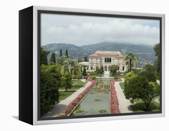 Villa Ephrussi, Historical Rothschild Villa, St. Jean Cap Ferrat, Alpes-Maritimes, Provence, France-Ethel Davies-Framed Premier Image Canvas