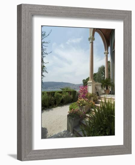 Villa Ephrussi, Historical Rothschild Villa, St. Jean Cap Ferrat, Alpes-Maritimes, Provence, France-Ethel Davies-Framed Photographic Print