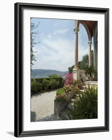 Villa Ephrussi, Historical Rothschild Villa, St. Jean Cap Ferrat, Alpes-Maritimes, Provence, France-Ethel Davies-Framed Photographic Print