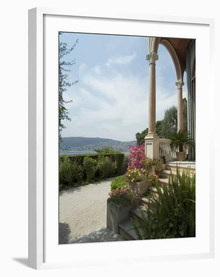 Villa Ephrussi, Historical Rothschild Villa, St. Jean Cap Ferrat, Alpes-Maritimes, Provence, France-Ethel Davies-Framed Photographic Print