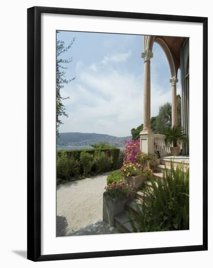 Villa Ephrussi, Historical Rothschild Villa, St. Jean Cap Ferrat, Alpes-Maritimes, Provence, France-Ethel Davies-Framed Photographic Print