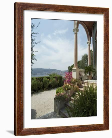 Villa Ephrussi, Historical Rothschild Villa, St. Jean Cap Ferrat, Alpes-Maritimes, Provence, France-Ethel Davies-Framed Photographic Print