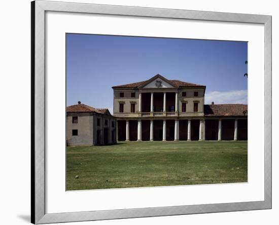 Villa Ferramosca Facade, Barbano, Grisignano of Zocco, Veneto, Italy, 16th Century-null-Framed Giclee Print