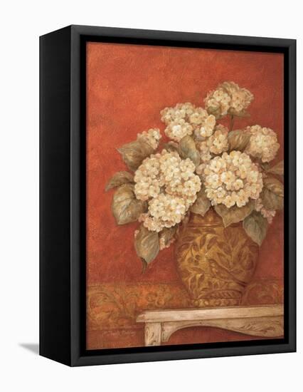 Villa Flora Hydrandeas-Pamela Gladding-Framed Stretched Canvas