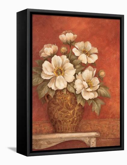 Villa Flora Peonies-Pamela Gladding-Framed Stretched Canvas