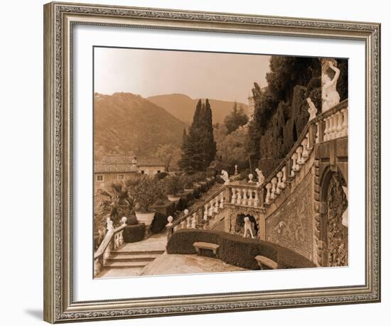 Villa Garzoni-Charles Latham-Framed Giclee Print