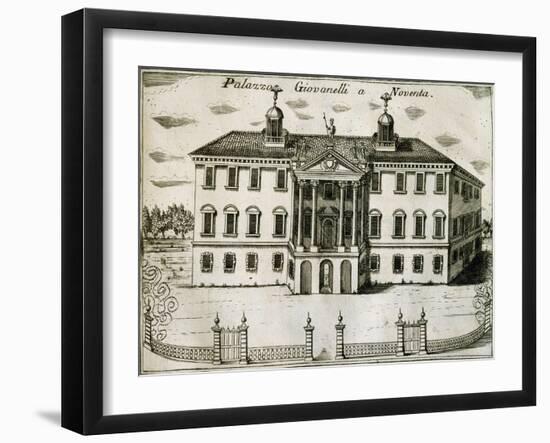 Villa Giovanelli in Noventa, 1697-Vincenzo Coronelli-Framed Giclee Print