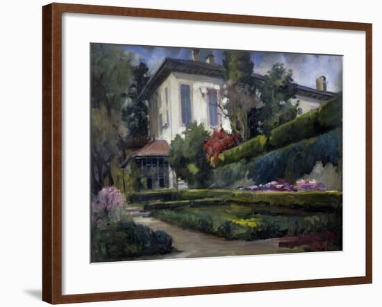 Villa Gola in Calco, 1931-Riccardo Brambilla-Framed Giclee Print